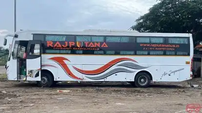 Rajputana tours and travels Bus-Side Image