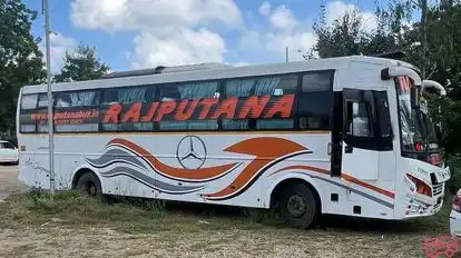 Rajputana tours and travels Bus-Side Image