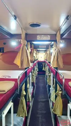 Shekar Travels Bus-Seats layout Image