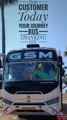 GSM TRANS INDIA Bus-Front Image