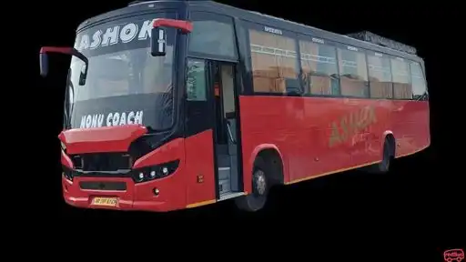 Ashok Travels Bus-Front Image