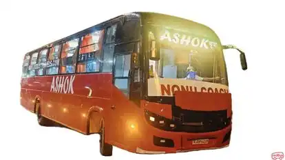 Ashok Travels Bus-Front Image