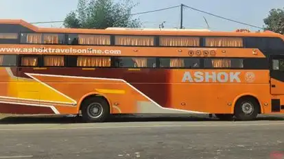 Ashok Travels Bus-Side Image