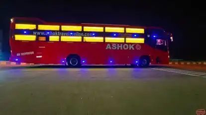 Ashok Travels Bus-Side Image