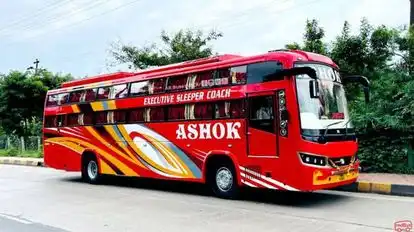 Ashok Travels Bus-Side Image