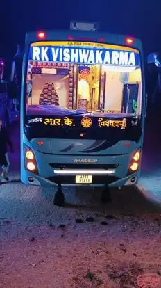 R K Vishwakarma Tour And Travels Bus-Front Image