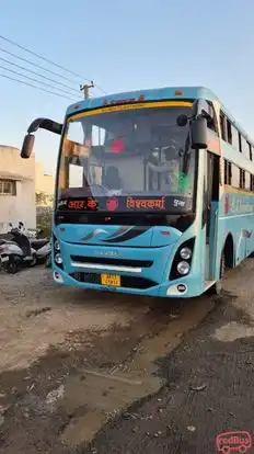 R K Vishwakarma Tour And Travels Bus-Front Image