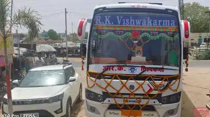 R K Vishwakarma Tour And Travels Bus-Front Image