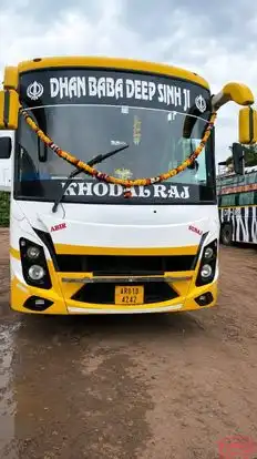New Punjab Travels Bus-Front Image