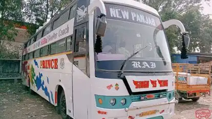 New Punjab Travels Bus-Front Image