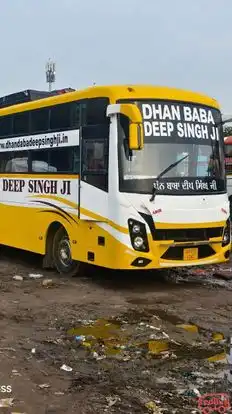 New Punjab Travels Bus-Front Image