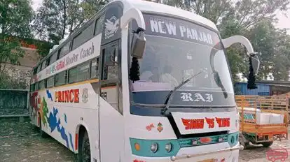 New Punjab Travels Bus-Front Image