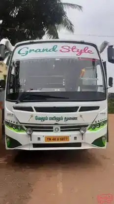 Grand style Travels Bus-Front Image