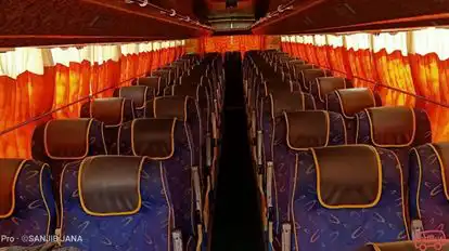 Sagufta Travels Bus-Seats Image