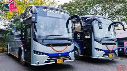 Monjushna Transport & Company Bus-Front Image