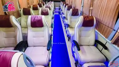 Monjushna Transport & Company Bus-Seats layout Image