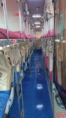 Maharaja Travels Bus-Seats layout Image