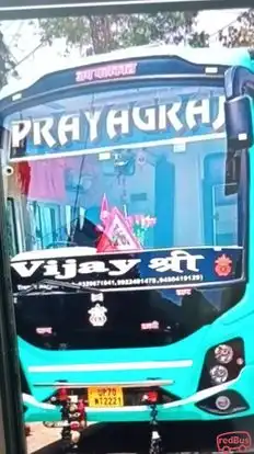 Prayagraj Travels Agency Bus-Front Image