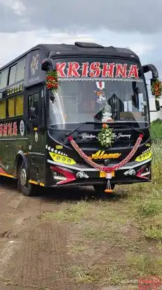 Krishna Travels Latur Bus-Front Image