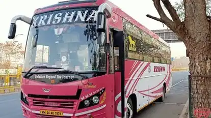 Krishna Travels Latur Bus-Front Image