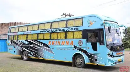 Krishna Travels Latur Bus-Side Image