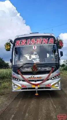 Krishna Travels Latur Bus-Front Image