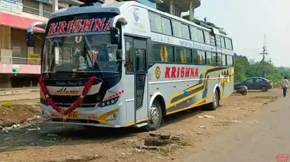 Krishna Travels Latur Bus-Front Image