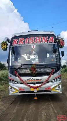 Krishna Travels Latur Bus-Front Image