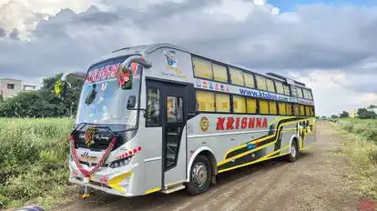 Krishna Travels Latur Bus-Side Image