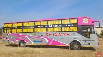 Krishna Travels Latur Bus-Side Image