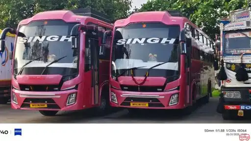 Singh Travels Bus-Front Image