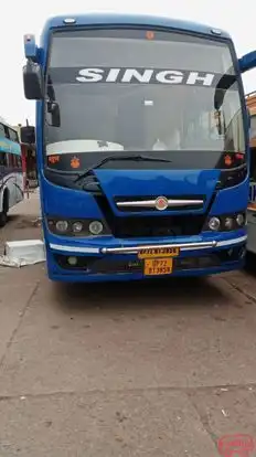 Singh Travels Bus-Front Image