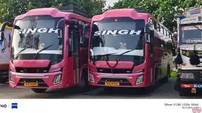 Singh Travels Bus-Front Image