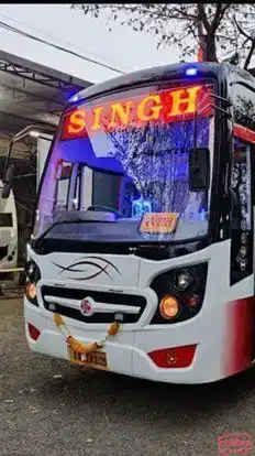 Singh Travels Bus-Front Image