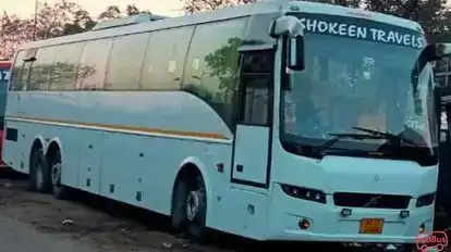 Shokeen Travels Bus-Front Image