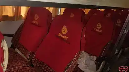 Mehar Tour and Travels Bus-Seats Image