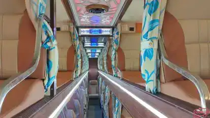 New Heera Laxmi Bus-Seats layout Image