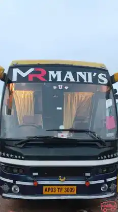 Manis Travels  Bus-Front Image