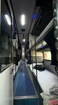 Saras Travels Bus-Seats layout Image