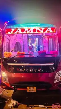 Jamna Travels Bus-Front Image