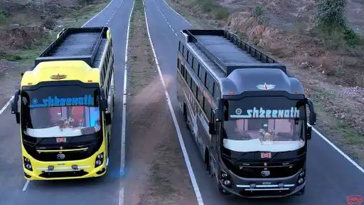 Shreenath Travellers Pvt Ltd Bus-Front Image