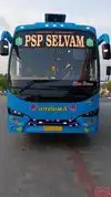 PSP Selvam Travels Bus-Front Image