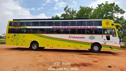 PSP Selvam Travels Bus-Side Image