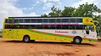 PSP Selvam Travels Bus-Side Image