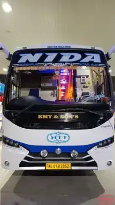 Nida Tours and Travels Bus-Front Image