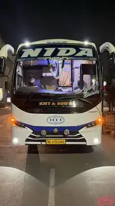Nida Tours and Travels Bus-Front Image
