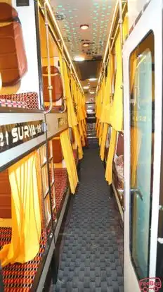 Surya Travels Bus-Seats layout Image