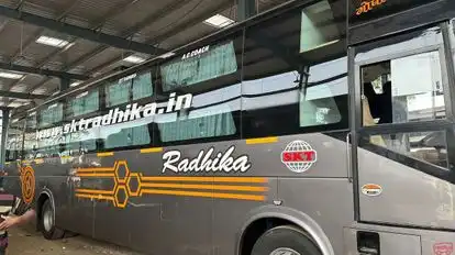 SKT Radhika Travels Bus-Side Image