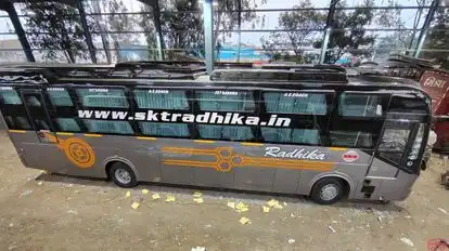 SKT Radhika Travels Bus-Side Image