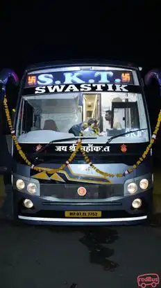 SKT Radhika Travels Bus-Front Image